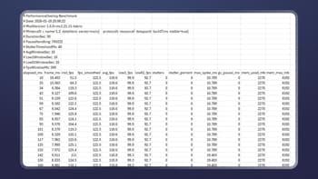Performance Overlay screenshot