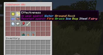 Cobblemon Wiki Gui screenshot