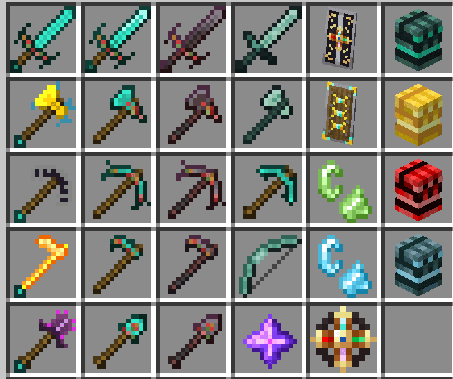 MCSM Items [vanilla] screenshot