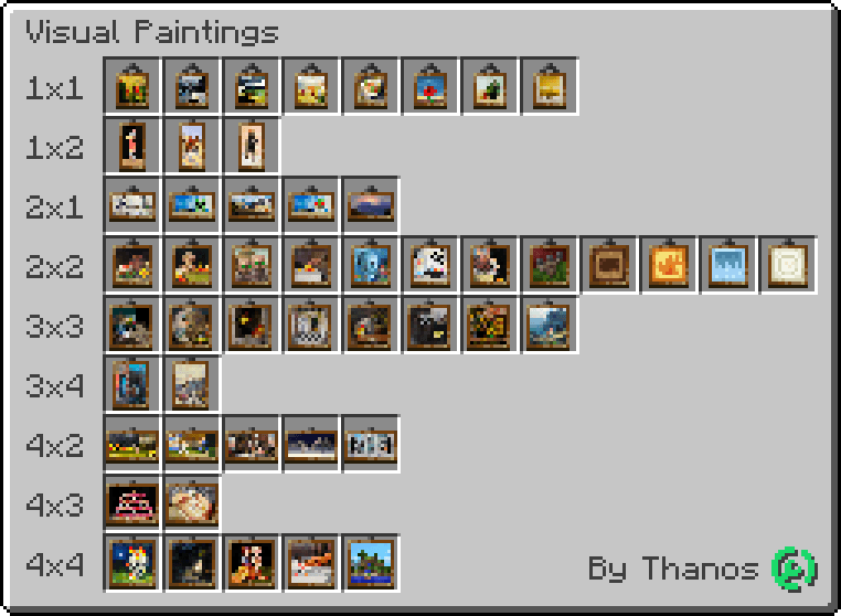 Visual: Paintings screenshot
