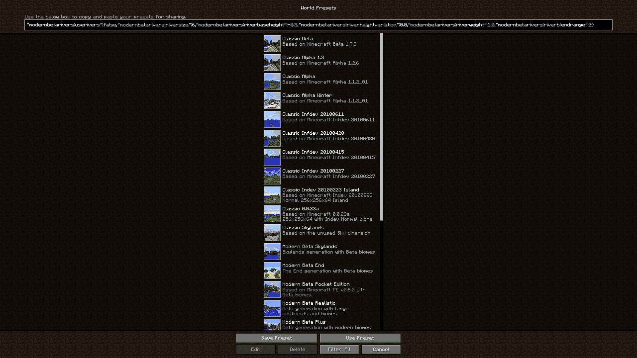 Modern Beta Forge screenshot