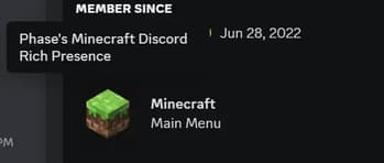 Phase's Discord Rich Presence screenshot