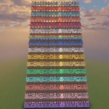 Glowing Trim Elytra screenshot