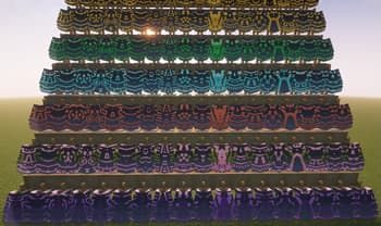 Glowing Trim Elytra screenshot