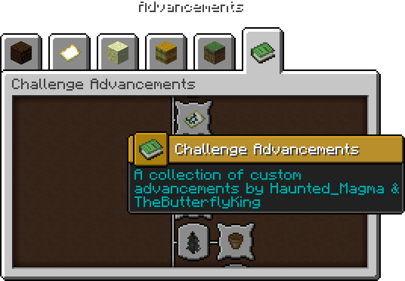 Challenge Advancements screenshot