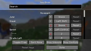 Multi Key Bindings screenshot