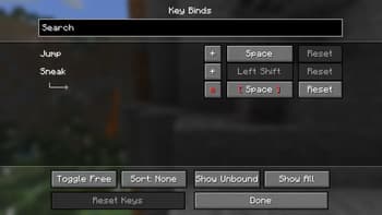 Multi Key Bindings screenshot