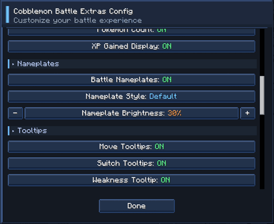 Cobblemon Battle Extras screenshot