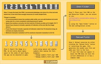 Highly Customizable Damage Numbers screenshot