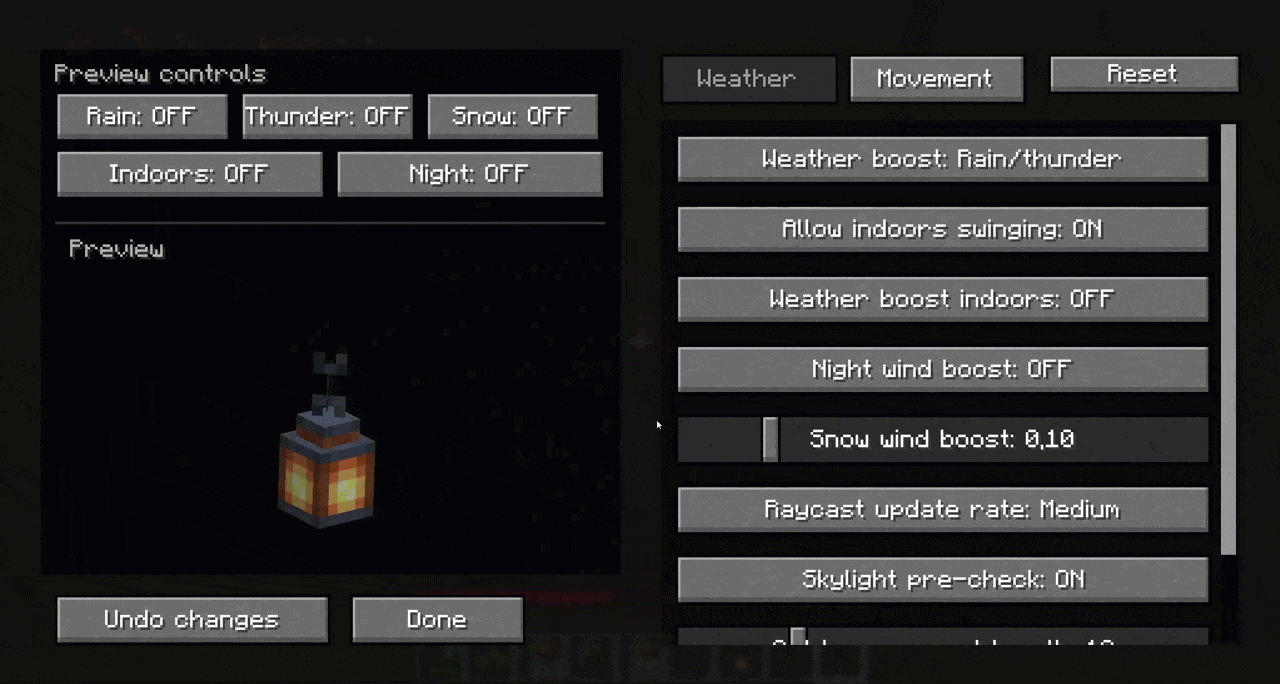 Swinging Lanterns screenshot