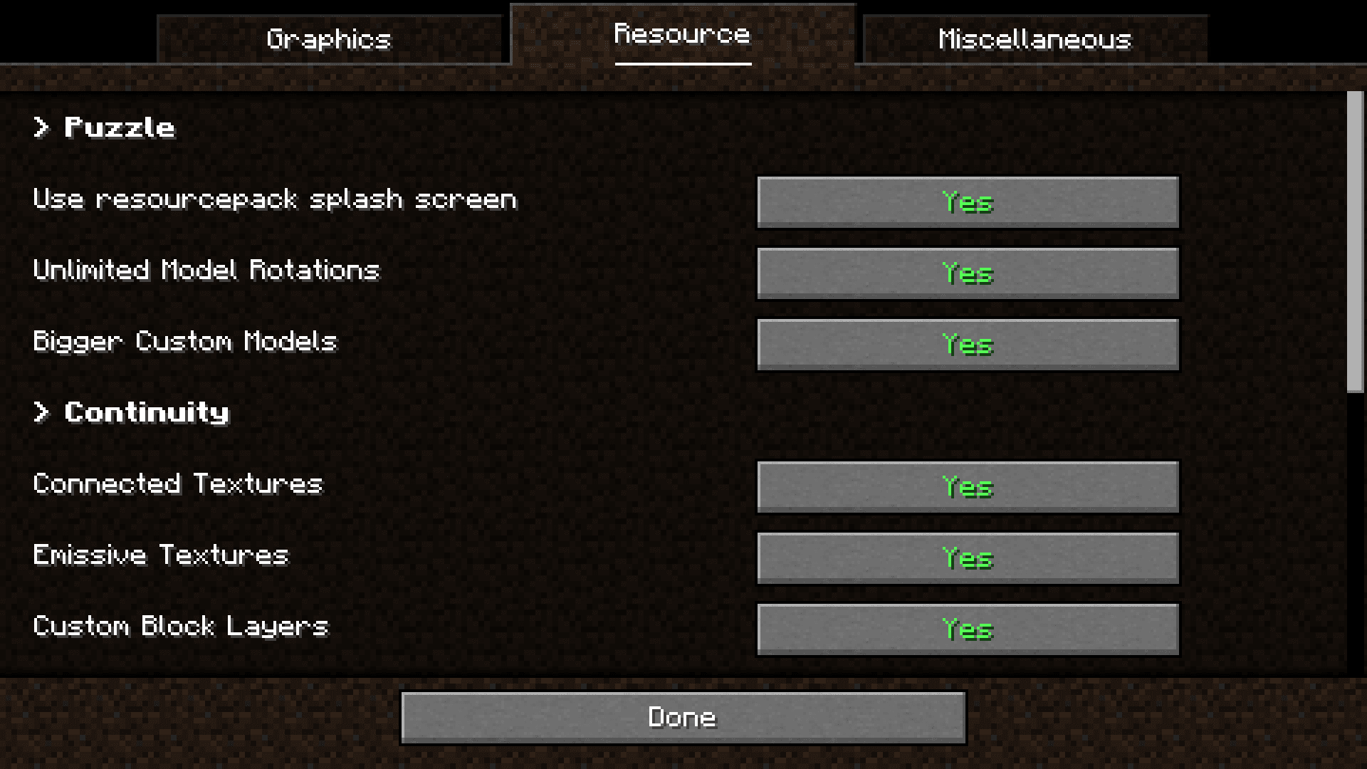 Puzzle screenshot
