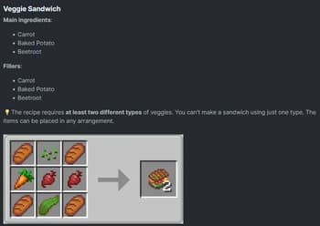 Tiny Sandwich Mod screenshot