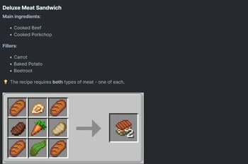 Tiny Sandwich Mod screenshot