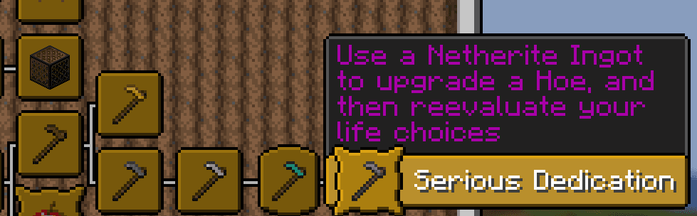Moar Advancements screenshot