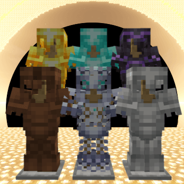 Netherite Styled Default Armors screenshot