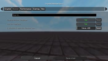 Crystal Optimizer screenshot