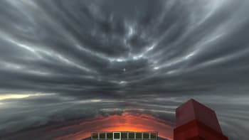 Stormy Sunset Sky Overlay screenshot