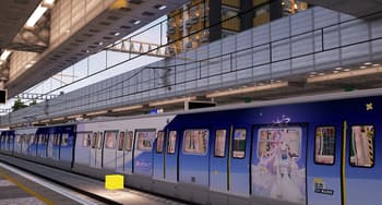 IVR - Blue Archive Train Pack screenshot