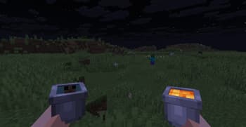 Glowing 3D Buckets screenshot