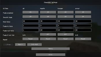 Clean HUD screenshot