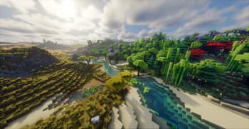 Cascades Cool Biomes screenshot