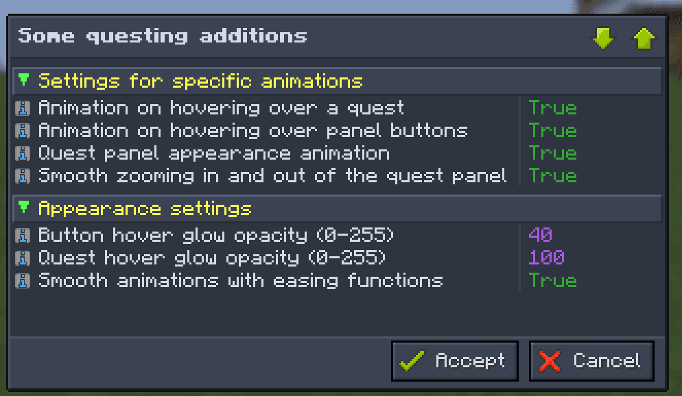 Certain Questing Additions screenshot