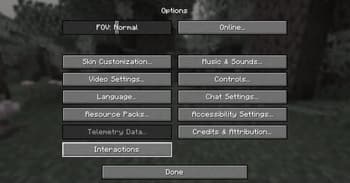Interaction Manager screenshot