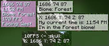 Simple Info Display screenshot