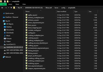 simpleskills screenshot