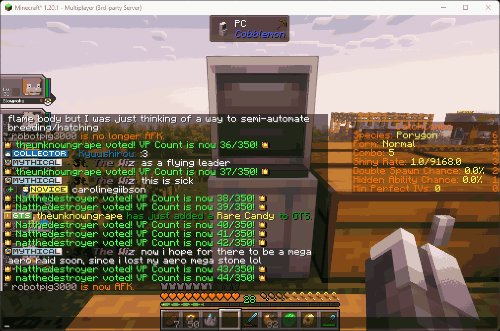 Cobblemon UI Tweaks screenshot