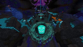 Wynncraft: Cyan flame screenshot