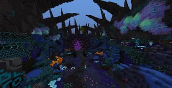 Wynncraft: Cyan flame screenshot