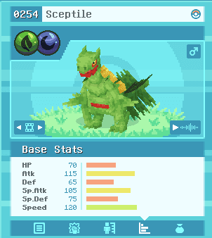 Sceptile Overhaul (Cobblemon) screenshot