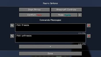 Command Keys screenshot