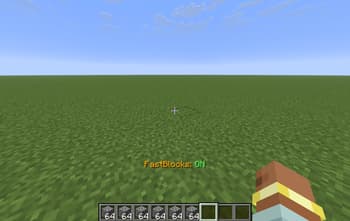 Fast Block Placement screenshot
