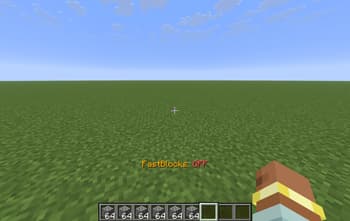 Fast Block Placement screenshot