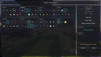Creative Tab Organizer (CTO) screenshot