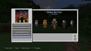 Bedrock Skins screenshot