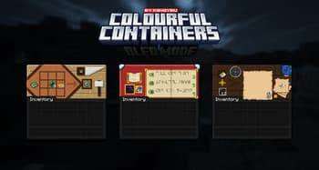 Colourful Containers OLED GUI screenshot