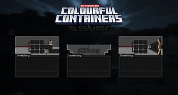 Colourful Containers OLED GUI screenshot