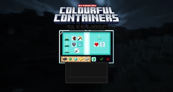 Colourful Containers OLED GUI screenshot