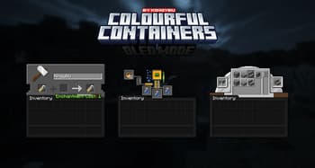 Colourful Containers OLED GUI screenshot