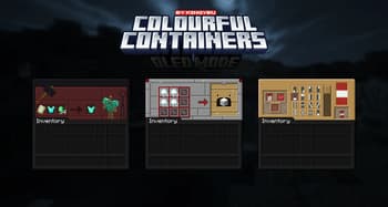 Colourful Containers OLED GUI screenshot