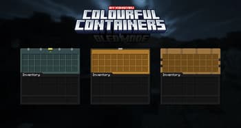 Colourful Containers OLED GUI screenshot