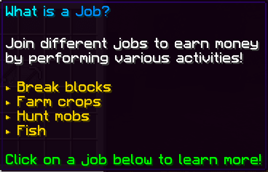 SimpleJobs screenshot