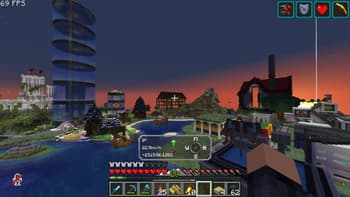 Simple Elytra Hud screenshot