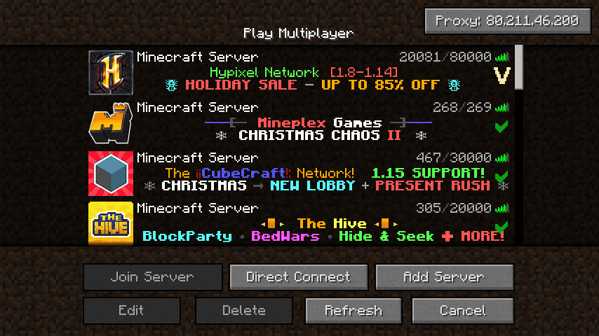 Proxy Server screenshot