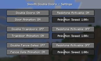 Smooth Double Doors screenshot