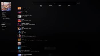 Music HUD screenshot