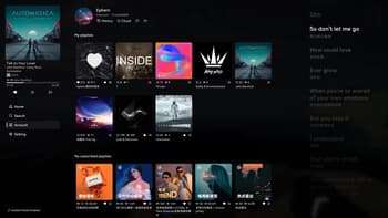 Music HUD screenshot